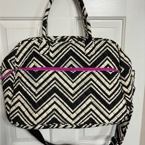 Lily Reese quilted over night bag